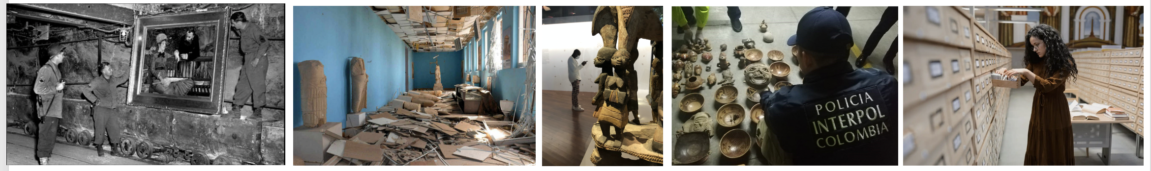 Diplôme universitaire     RECHERCHE DE PROVENANCES DES ŒUVRES :           Circulations, spoliations, trafics illicites et restitutions 